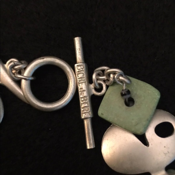 BICHE DE BERE PARIS Vintage Art Collar Statement Necklace 18” - Picture 2 of 10